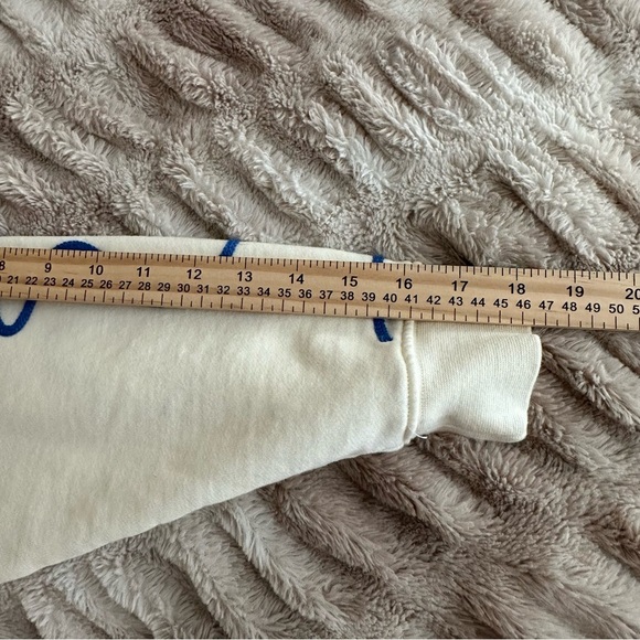 Disney100 Oswald the Lucky Rabbit Cropped Sweatshirt XL Cream Unisex - Picture 8 of 13